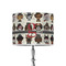 Hipster Dogs 8" Drum Lamp Shade - Poly-film (Personalized)