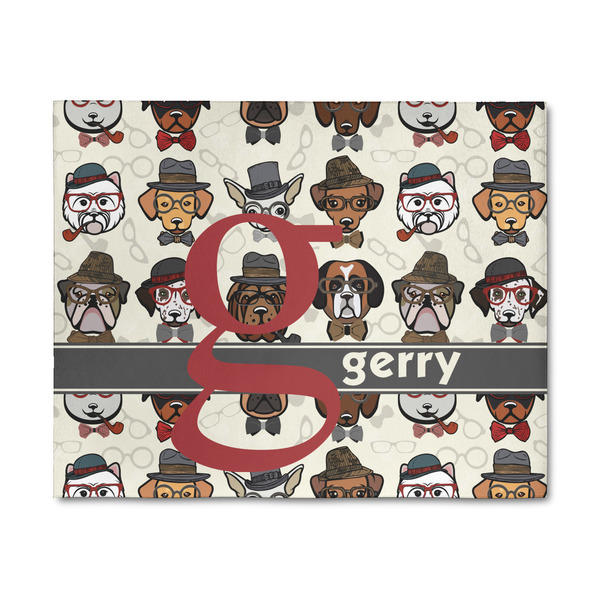 Custom Hipster Dogs 8' x 10' Indoor Area Rug (Personalized)