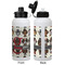 Hipster Dogs Aluminum Water Bottle - White APPROVAL
