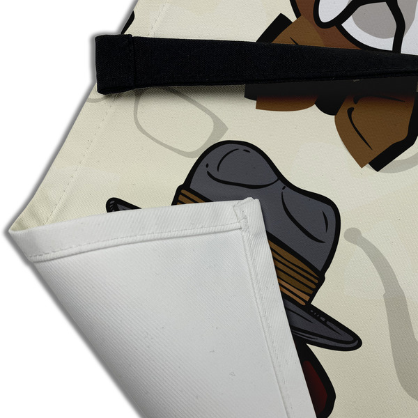 Hipster Dogs Apron - (Detail)