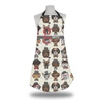 Hipster Dogs Apron w/ Name and Initial
