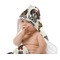 Hipster Dogs Baby Hooded Towel on Child