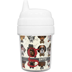 Hipster Dogs Baby Sippy Cup (Personalized)