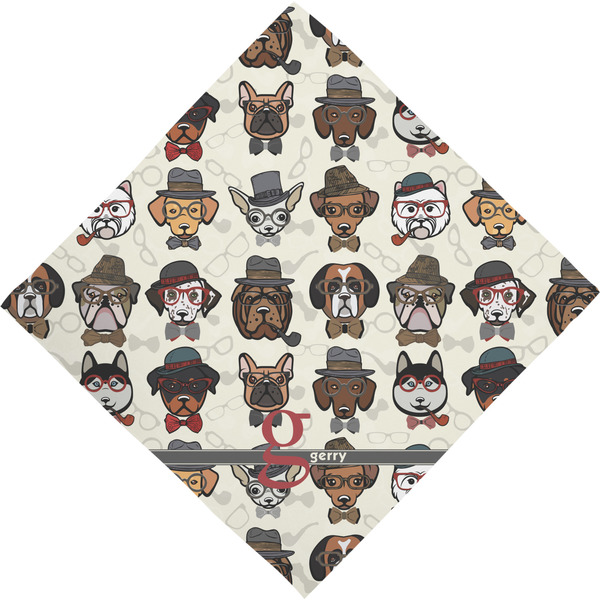 Hipster Dogs Bandana - Full View