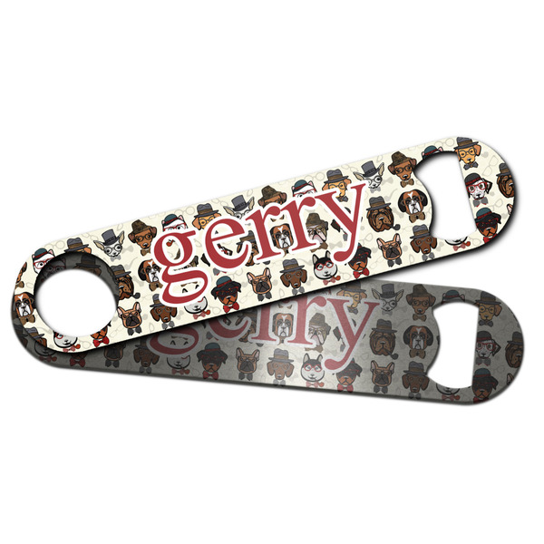 Hipster Dogs Bar Bottle Opener - Main