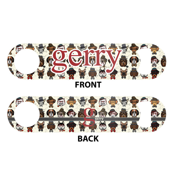 Hipster Dogs Bar Bottle Opener - White - Approval