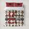 Hipster Dogs Duvet Cover Set - Full / Queen (Personalized)