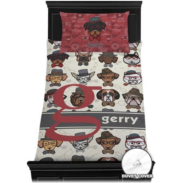 Hipster Dogs Bedding Set (Twin) - Duvet