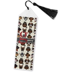 Hipster Dogs Book Mark w/Tassel (Personalized)