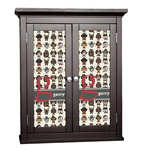 Hipster Dogs Cabinet Decal - Small (Personalized)