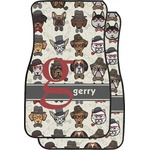 Hipster Dogs Car Floor Mats (Personalized)