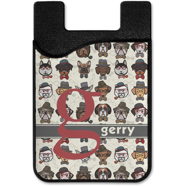 Hipster Dogs Cell Phone Credit Card Holder