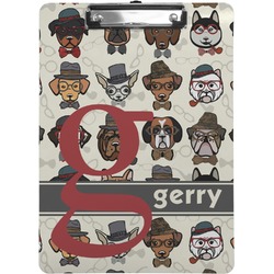Hipster Dogs Clipboard (Personalized)