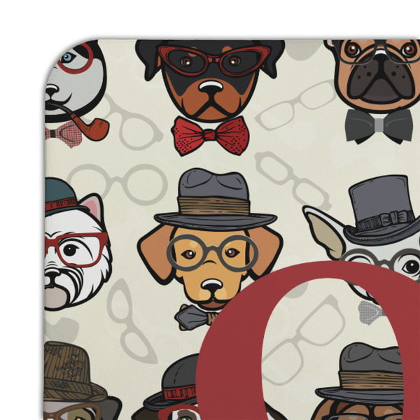 Hipster Dogs Coaster Set - DETAIL