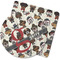 Hipster Dogs Rubber Backed Coaster (Personalized)