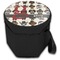 Hipster Dogs Collapsible Personalized Cooler & Seat (Closed)