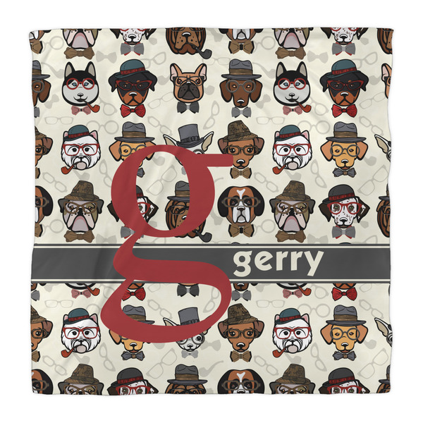 Hipster Dogs Comforter - Queen - Front