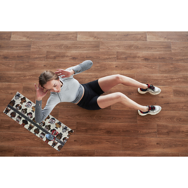 Hipster Dogs Cooling Towel- Lifestyle