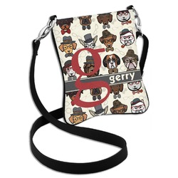 Hipster Dogs Cross Body Bag - 2 Sizes (Personalized)