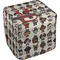 Hipster Dogs Cube Poof Ottoman (Top)