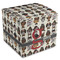 Hipster Dogs Cube Favor Gift Box - Front/Main