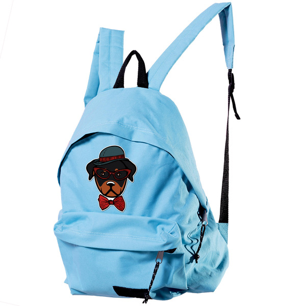 Hipster Dogs Custom Shape Iron On Patches - XL single APPROVAL