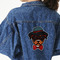 Hipster Dogs Custom Shape Iron On Patches - XXL - MAIN