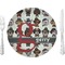 Hipster Dogs 10" Glass Lunch / Dinner Plates - Single or Set (Personalized)