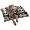 Hipster Dogs Dog Bed - Large LIFESTYLE