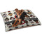 Hipster Dogs Dog Bed - Small w/ Name and Initial