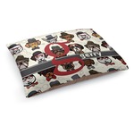Hipster Dogs Dog Bed - Medium w/ Name and Initial