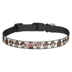 Hipster Dogs Dog Collar (Personalized)