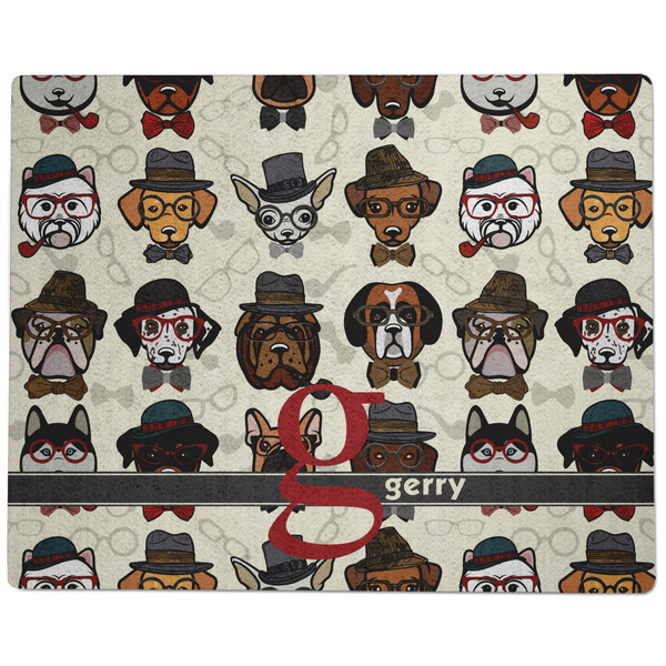 Hipster Dogs Dog Food Mat - Large without Bowls