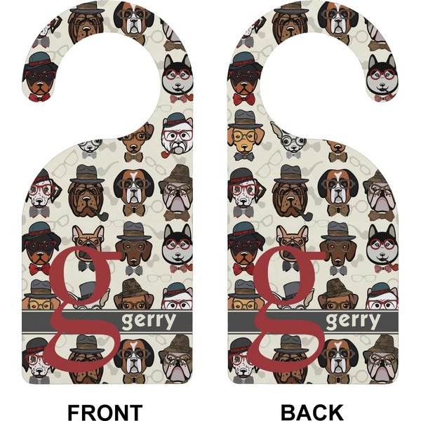 Hipster Dogs Door Hanger (Approval)