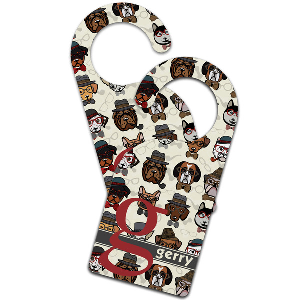 Hipster Dogs Door Hanger - MAIN