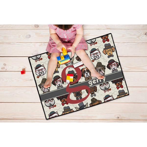 Hipster Dogs Door Mats - LIFESTYLE kid