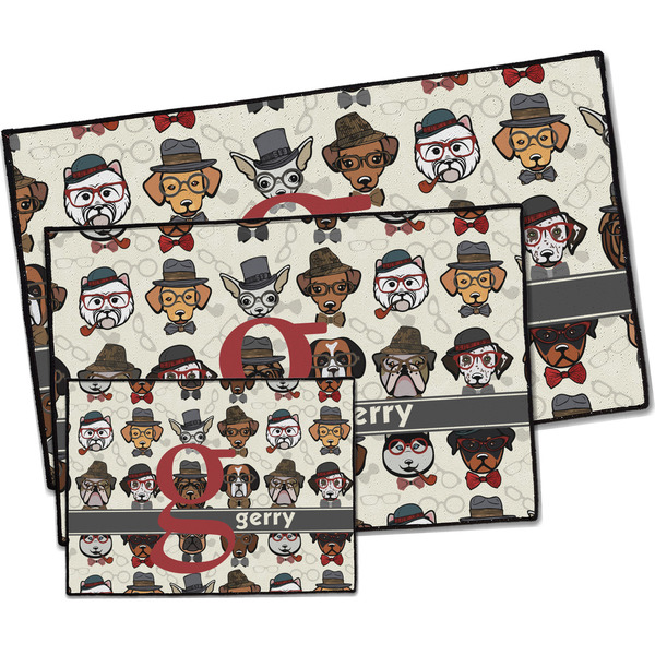 Hipster Dogs Door Mats - PARENT MAIN