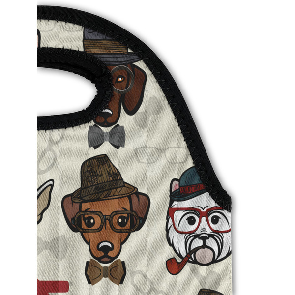Hipster Dogs Double Wine Tote - Detail 1 (new)