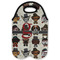 Hipster Dogs Double Wine Tote - Flat (new)