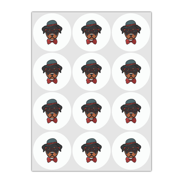 Hipster Dogs Drink Topper - Small - Set of 12