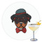 Hipster Dogs Drink Topper - XLarge - Single with Drink