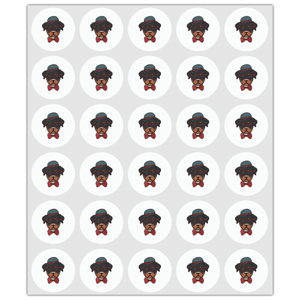 Hipster Dogs Drink Topper - XSmall - Set of 30