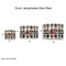 Hipster Dogs Drum Lampshades - Sizing Chart