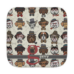Hipster Dogs Face Towel (Personalized)