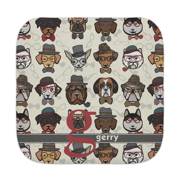 Custom Hipster Dogs Face Towel (Personalized)