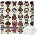 Hipster Dogs Washcloth (Personalized)