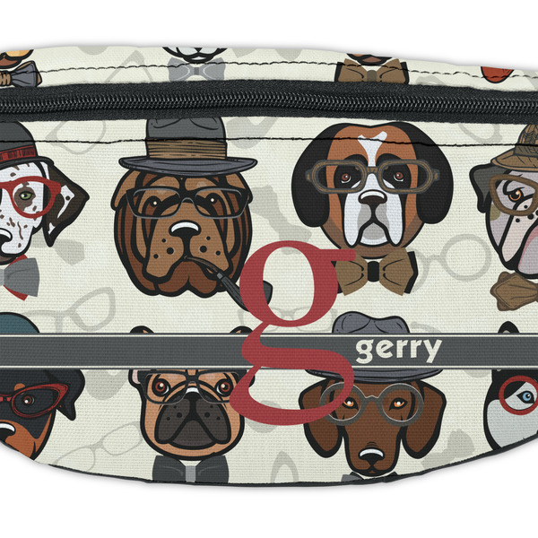 Hipster Dogs Fanny Pack - Closeup