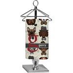 Hipster Dogs Finger Tip Towel - Full Print (Personalized)