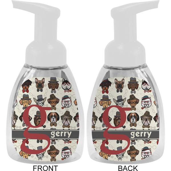 Hipster Dogs Foam Soap Bottle Approval - White