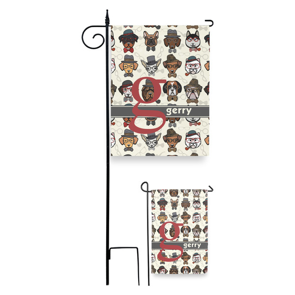 Hipster Dogs Garden Flag - PARENT/MAIN
